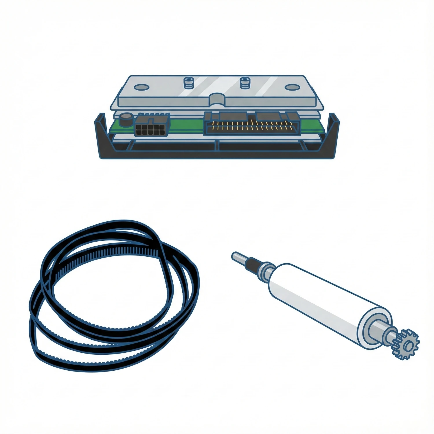 Linh kiện vật tư máy in hóa đơn