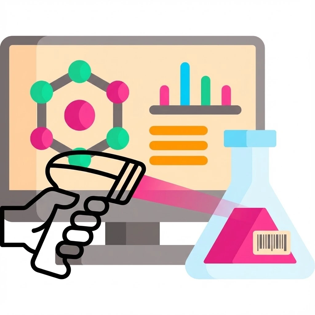 Máy quét mã vạch y tế bệnh viện, phòng lab