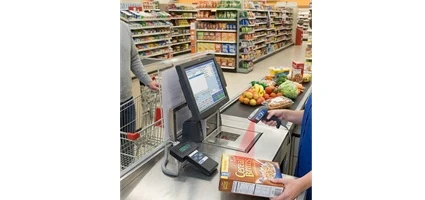 Máy quét mã vạch cửa hàng siêu thị