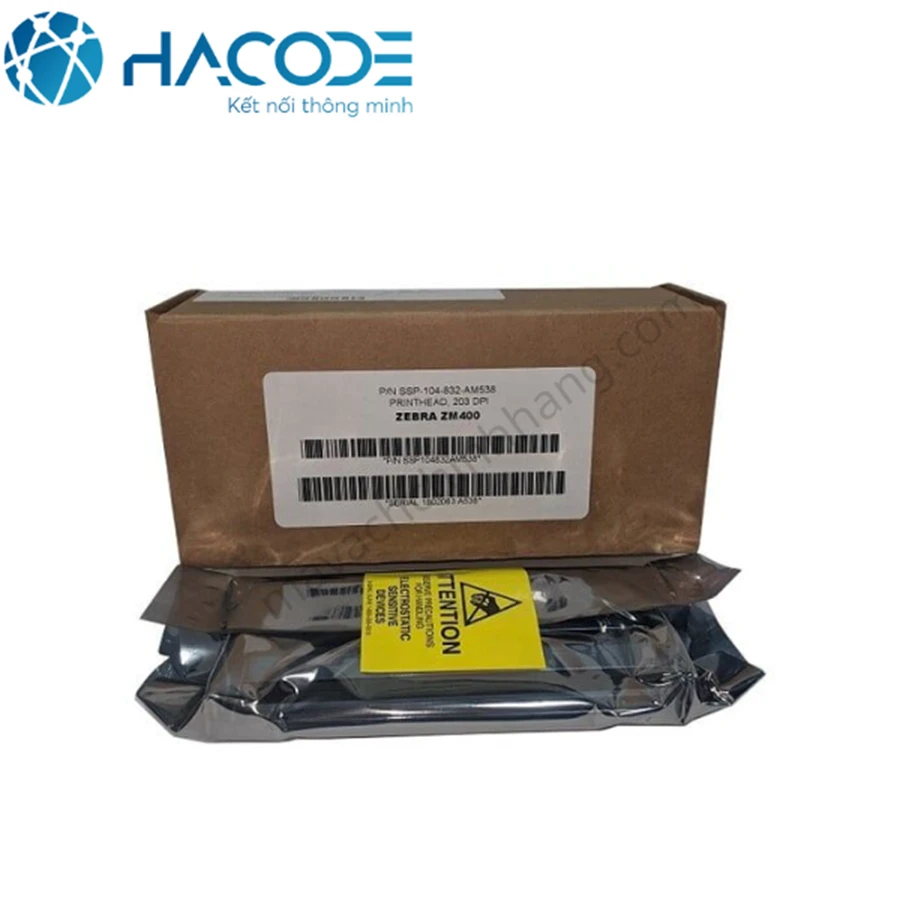 Đầu in máy in mã vạch Zebra ZM400 203dpi