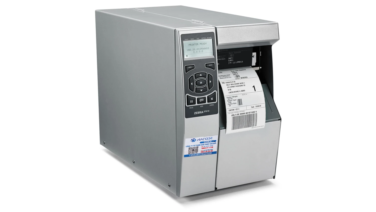 Máy in tem mã vạch Zebra ZT510 (203dpi)