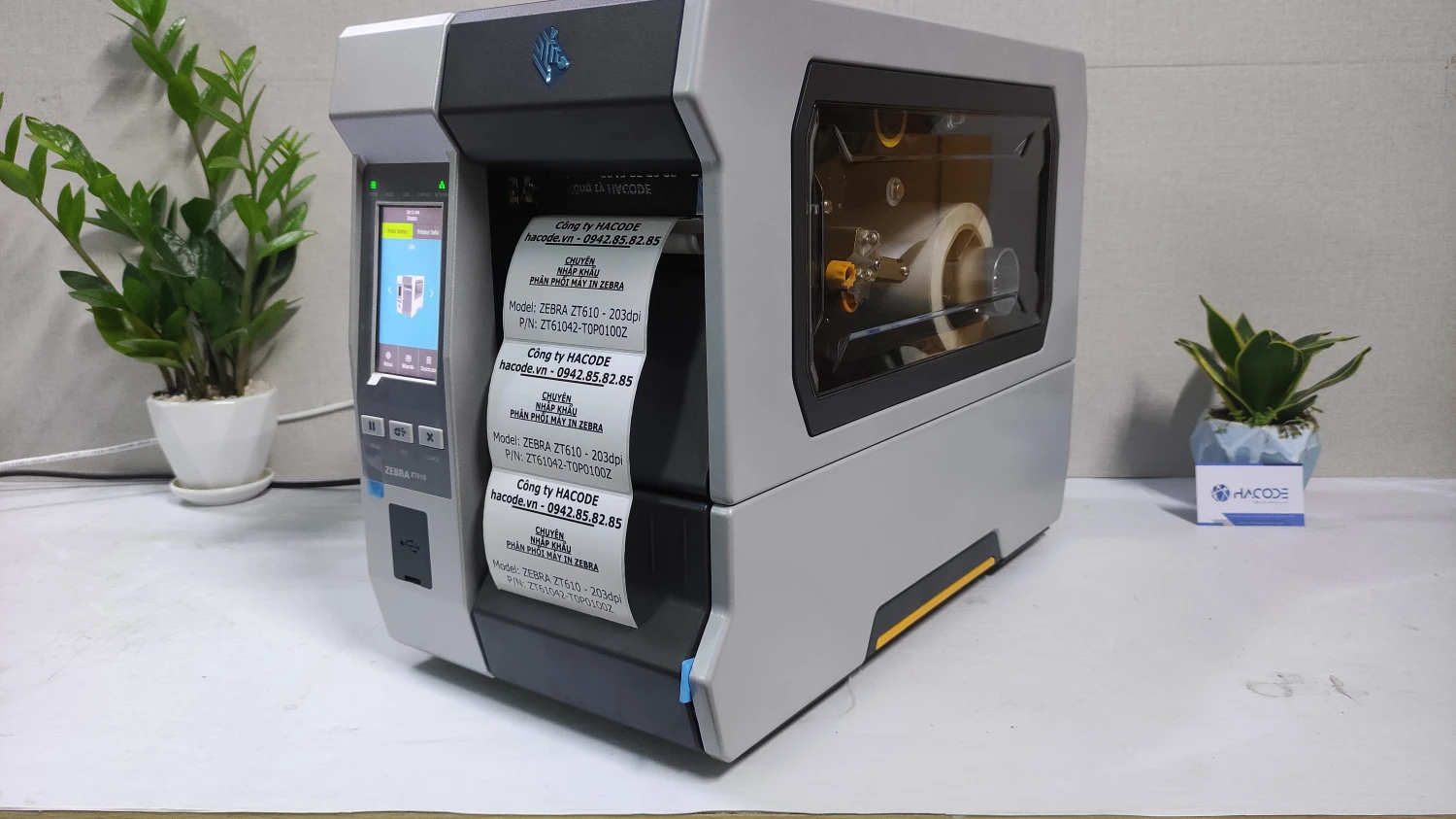 Máy in tem mã vạch Zebra ZT610  (600dpi)