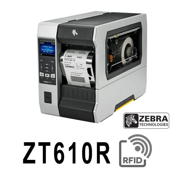 Máy in mã vạch RFID Zebra ZT610R 300dpi