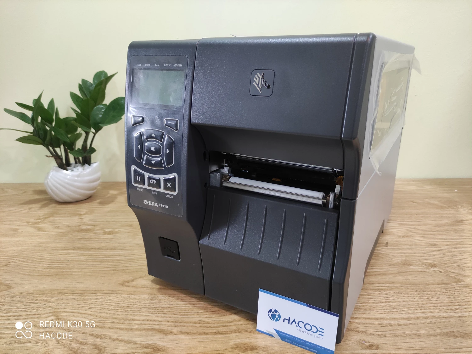 Máy in tem mã vạch Zebra ZT410 (203dpi)